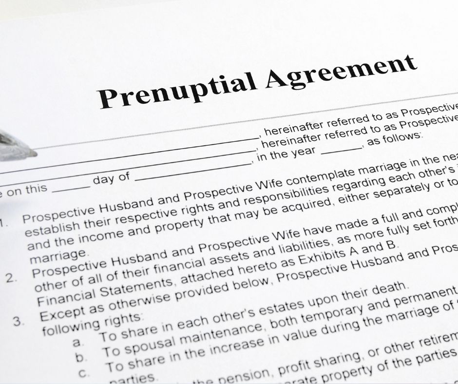 diy prenuptial agreement